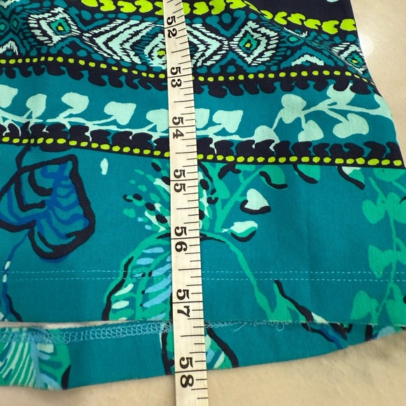 Lilly Pulitzer Ilia Maxi Dress Size 00 Blue Seabreeze Plant One On You NWOT - Picture 9 of 15